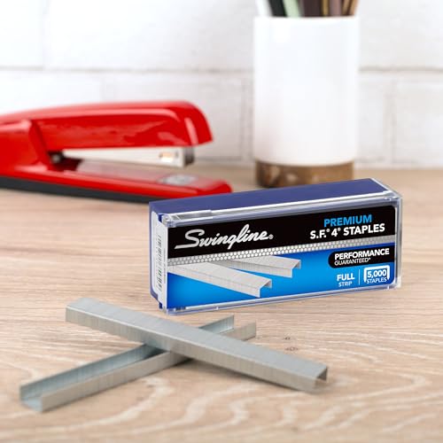 Classic Swingline Staples, 5 Pack, S.F. 4, exclusive, 1/4" Length, 210/Strip,
