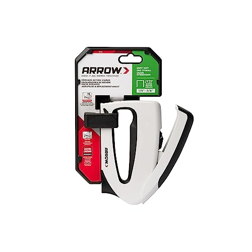 Minimalist Arrow TT21 TruTac Forward Action Staple Gun, Manual Push