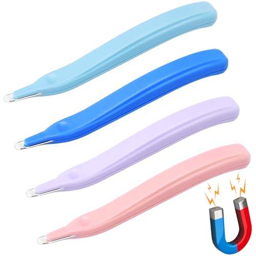 Minimalist 4 Pack Magnetic Staple Remover Tools, Professional Stapler Collection