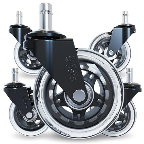 Minimalist The Office Oasis Original Rollerblade Office Chair Wheels (As Seen for Daily Use
